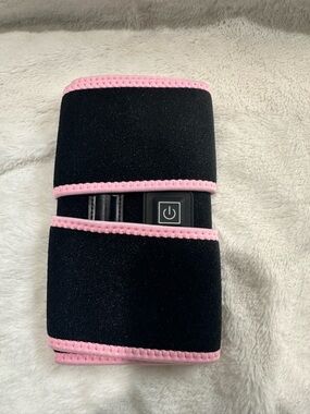 Black and Pink Neoprene Wrap with Power Button